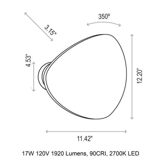 Tria 03 Wall Light
