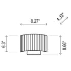 Wall Street Incandescent Wall Sconce