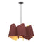 Camila Pendant Light  option Violet / Ash