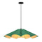 Delfina 80 Pendant Light  option Light Petrol / Ash