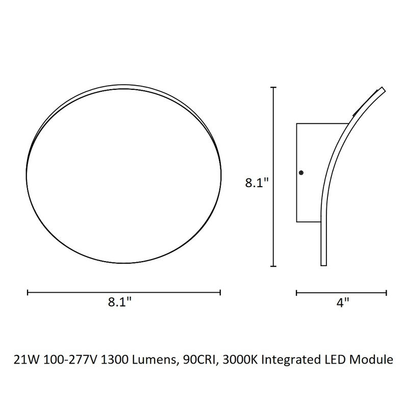 Lunaro Wall Sconce