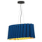 Renata Oval Pendant Light  option Blue / Ash