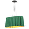 Renata Oval Pendant Light  option Light Petrol / Ash