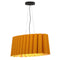 Renata Oval Pendant Light  option Ocher / Ash