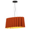 Renata Oval Pendant Light  option Terracotta / Ash