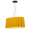 Renata Oval Pendant Light  option Yellow / Ash