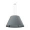 BuzziShade LED Globe Pendant Light  option Stone Grey