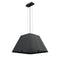 BuzziShade Square LED Globe Pendant Light  option Anthracite
