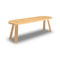 BuzziMilk Oval Side Table  option Natural Ash