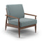 BuzziNordic ST101 Lounge Chair  option Walnut