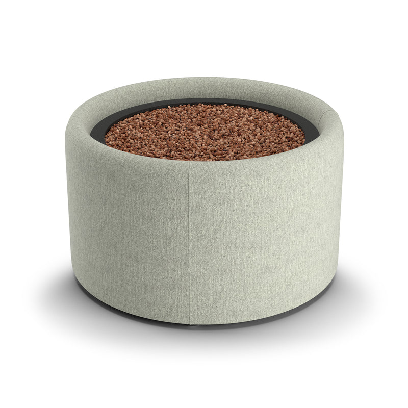 BuzziSpace BuzziPlanter Drum Planter in BuzziFabric Electric, Size: Medium