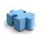 BuzziPuzzle Pouf  option Light Blue 41