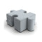 BuzziPuzzle Pouf  option Light Grey 1000