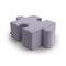 BuzziPuzzle Pouf  option Lila