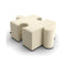 BuzziPuzzle Pouf  option Natural 1