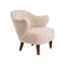 Ingeborg Lounge Chair  option Sheepskin Moonlight