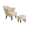 Ingeborg Lounge Chair  option Matching Footstool