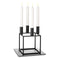 Kubus 4 Candleholder  option Black Base