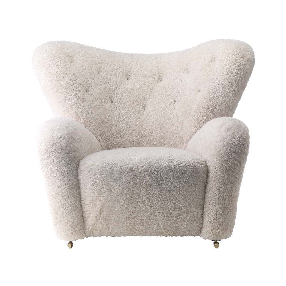 The Tired Man Lounge Chair with Footstool