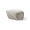 Tired Man Foot Stool  option Sheepskin Green Tea / Smoked Oak