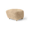 Tired Man Foot Stool  option Sheepskin Honey / Natural Oak