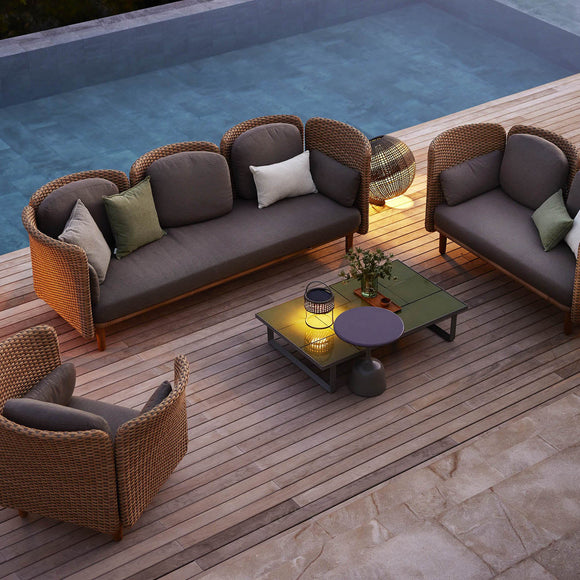 Arch Outdoor 3-Seater Sofa