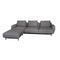 Aura 3-Seater Sofa & Chaise Lounge  option Dark Grey Cane-line Ambience