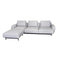 Aura 3-Seater Sofa & Chaise Lounge  option Light Grey Cane-line Ambience