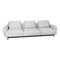 Aura 3-Seater Sofa  option Light Grey Cane-Line Ambience
