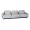 Aura 3-Seater Sofa  option Light Grey Cane-Line Essence