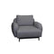 Aura Lounge Chair with Low Armrest  option Dark Grey Cane-line Ambience