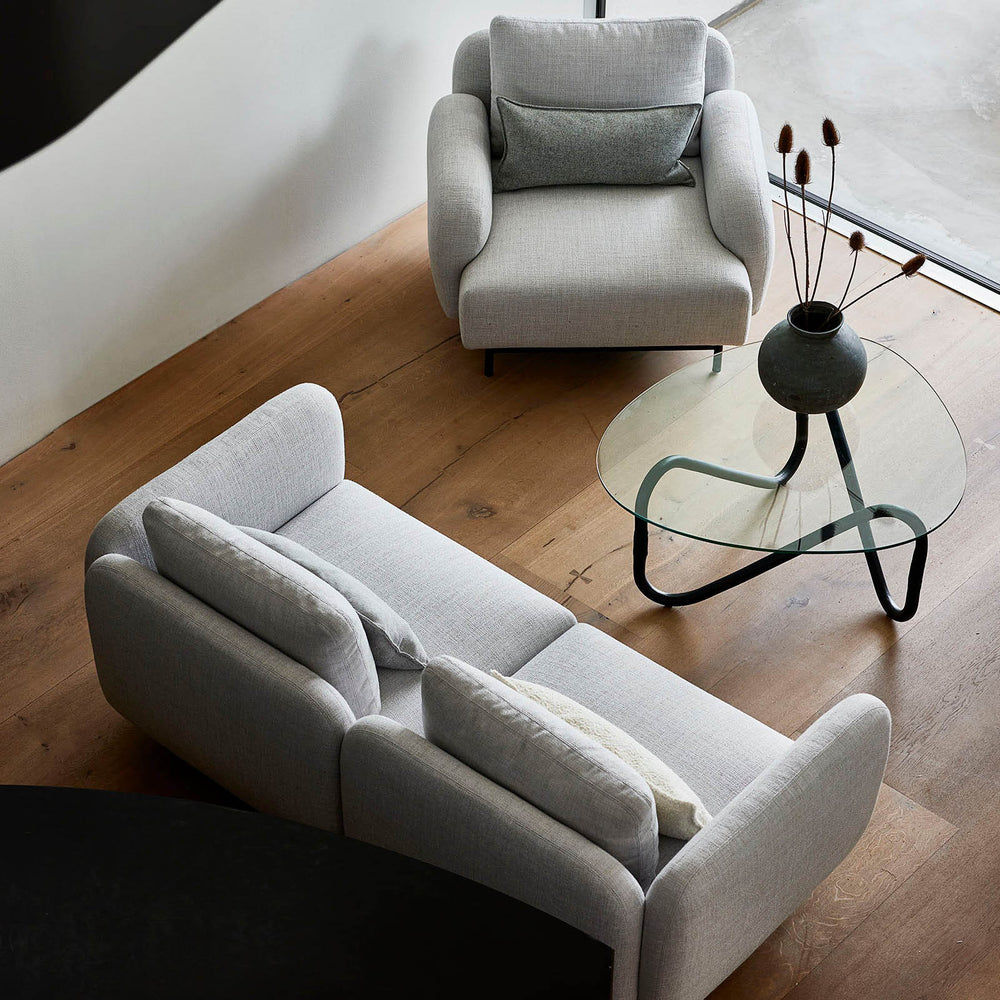 Aura Lounge Chair with Low Armrest