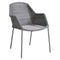 Breeze Outdoor Stackable Armchair  option Light Grey Cane-Line Weave