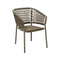 Ocean Outdoor Dining Chair  option Taupe Cane-Line Soft Rope