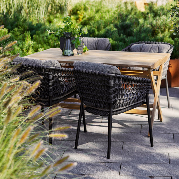 Outdoor cane dining chairs deals