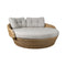 Ocean Outdoor Daybed  option Daybed with Light Brown Cane-Line Wove Cushion
