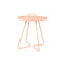 On The Move Indoor/Outdoor Side Table  option Light Rose