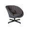 Peacock Outdoor Lounge Chair with Swivel Base  option Dark Grey Cane-Line Focus