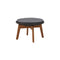 Peacock Outdoor Footstool/Side Table  option Grey Cane-Line Natte