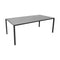 Pure Outdoor Dining Table  option Lava Grey Aluminum