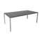 Pure Outdoor Dining Table  option Fossil Black Ceramics