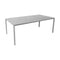 Pure Outdoor Dining Table  option Fossil Grey Ceramics
