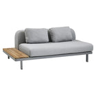 Space Outdoor 2-Seater Sofa with Side Table