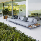 Space Outdoor 2-Seater Sofa with Side Table