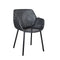 Vibe Outdoor Dining Chair  option Black/Graphite Cane-Line Weave