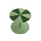 Gong Circus Side Table  option Pale Green/Leaf Green