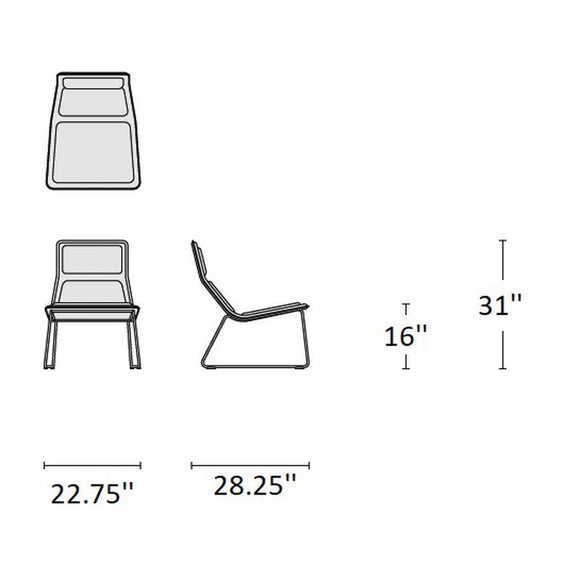 Low Pad Chair
