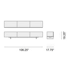 Uni Cabinet with 3 Drawers