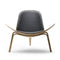 CH07 Shell Chair  option Oak / Oil with Thor 301