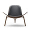 CH07 Shell Chair  option Walnut / Oil with Thor 301